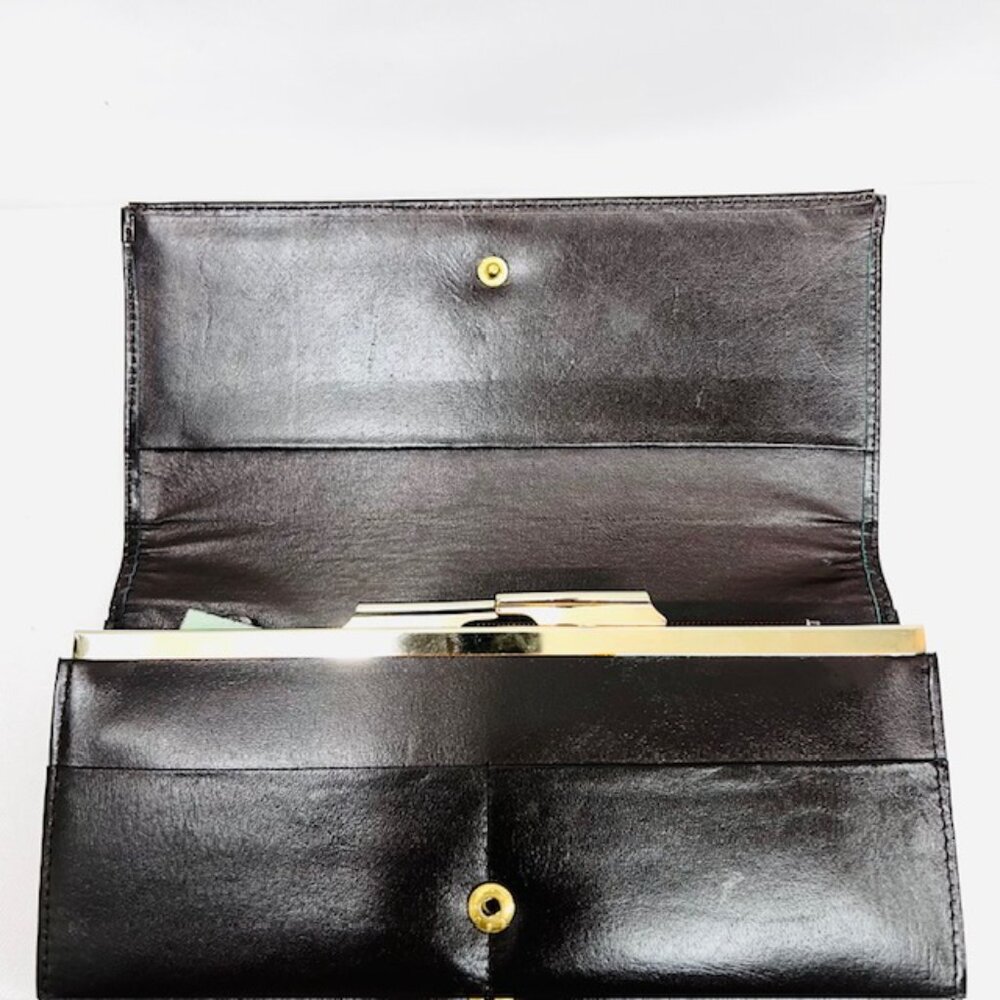 New Beautiful VIVA SPORT Women Wallet Leather burgendy Nova Check Bi-Fold (93 - Picture 7 of 11
